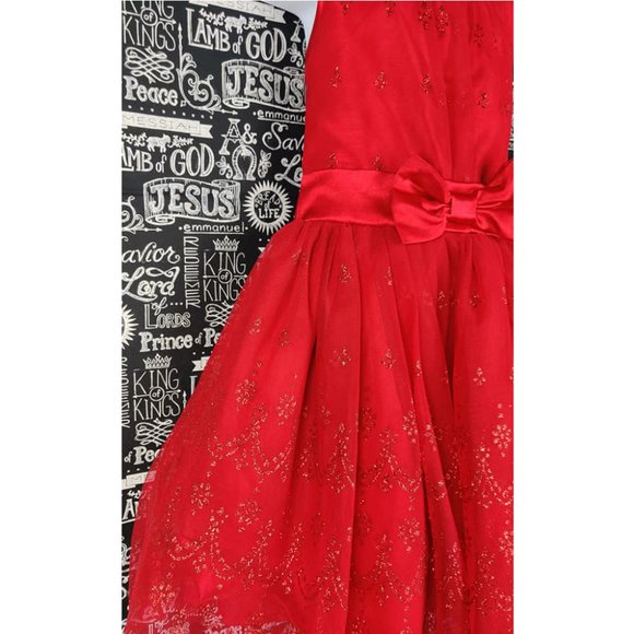 Pinky Dress Sz 7 - Picture 2 of 9